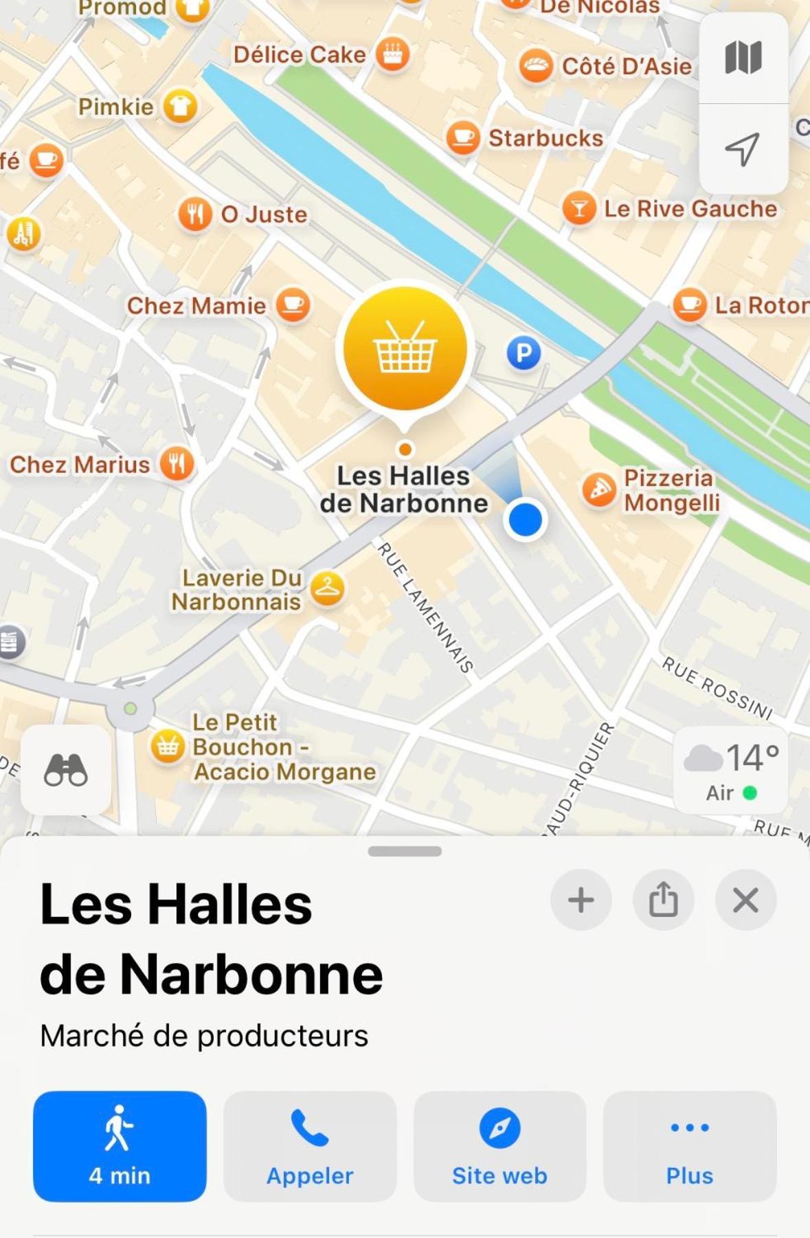Appartement Les Halles Narbonne Eksteriør bilde
